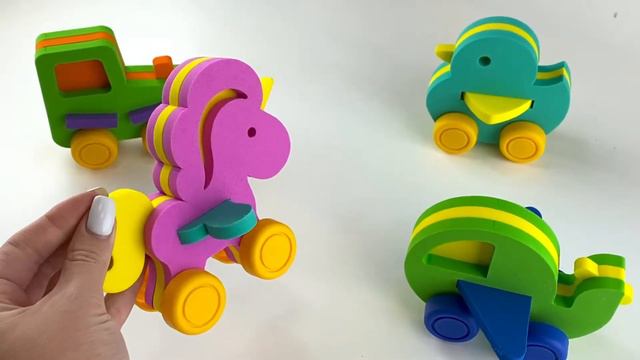 El`BascoToys Игрушка с колесами "Уточка"/Toy with wheels "Duck" 12-001 смотреть онлайн