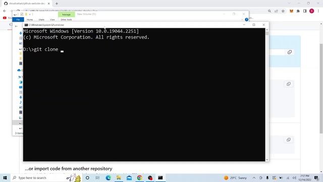 HOW TO CLONE GITHUB REPOSITORY IN COMMAND LINE смотреть онлайн