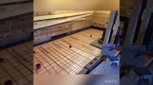 Полы по грунту,гидроизоляция,стяжка и плитка в бане