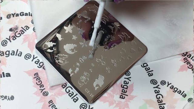 Clear Jelly stamper design / Стэмпинг дизайн с прозрачным штампом смотреть онлайн
