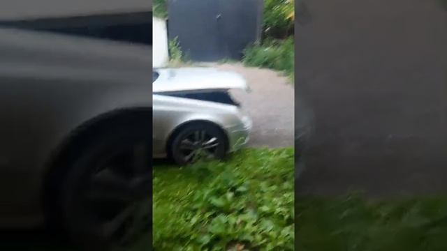 Мерседес Е211 2007г, ремонт вентилятора охлаждения