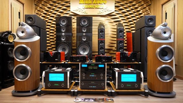 Test bộ khủng loa B&W 801D4 bộ Mcintosh MC1.25KW pre 1100T1100C hàng demo giá tốt cho anh em chơi. смотреть онлайн