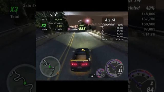 Need for speed underground 2 - Drifting Supra on HARD / with some fails смотреть онлайн