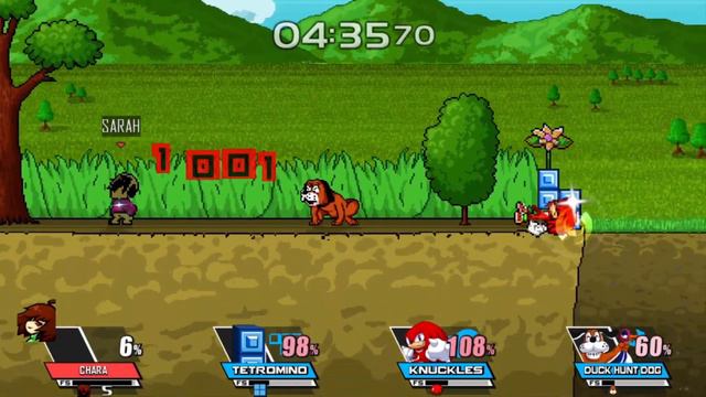 Smash Crusade 9.5 Demo - Sarah Henderson (Needlemouse) (Chara Skin Mod) Classic Mode Playthrough смотреть онлайн