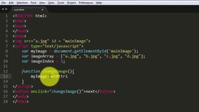 Images in Javascript Arrays | Simple Slideshow смотреть онлайн
