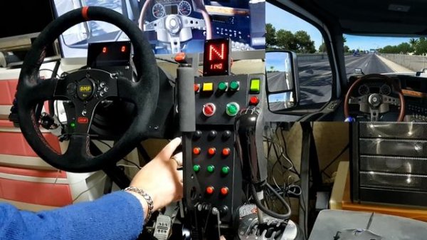 T300RS ARDUINO JOYSTIC AND BUTTON BOX 18+4 SPEED GEAR KNOB TOGGLE SWITCH SIMHUB DISPLAY INDICATOR