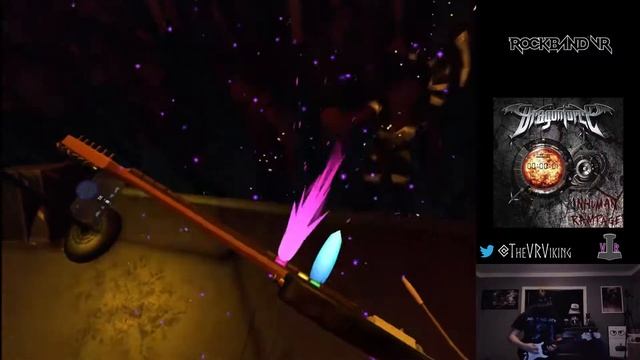 Rock Band VR | Dragonforce - Through the Fire and Flames (Rockstar Difficulty) смотреть онлайн