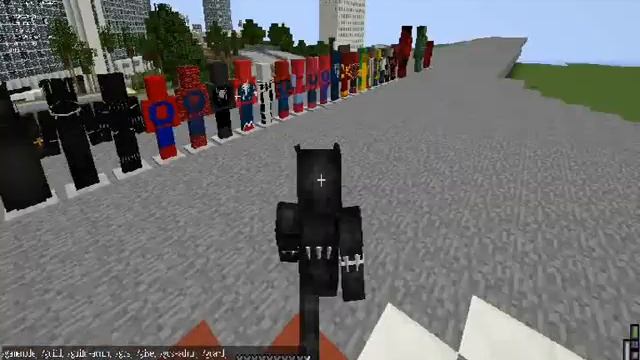 майнкрафт мод на супер героев 1 часть