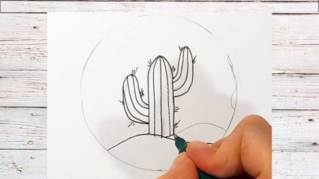 Простий малюнок природа , простим олівцем та ручкою.Как нарисовать простой рисунок карандашом смотреть онлайн