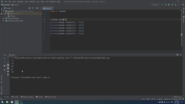 КАК РАБОТАЕТ РАНДОМ | Python 3, Питон 3 смотреть онлайн