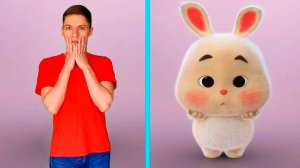 Милый Толстый Кролик в Реальной Жизни! Повторяю за Толстым Милым Кроликом