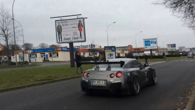 Nissan GTR Liberty Walk Performance смотреть онлайн