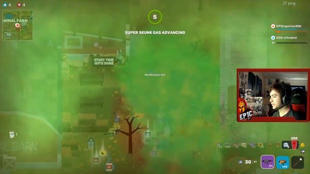 THE MINIGUN JUST GIVES YOU THE WIN (Super Animal Royale) смотреть онлайн