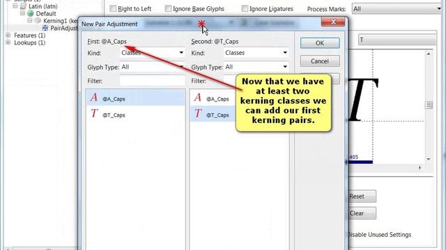 FontCreator 9 0 Adding OpenType Features смотреть онлайн
