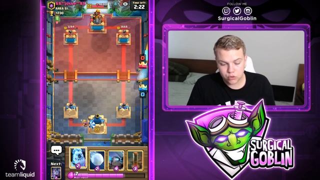 7,300+ TROPHIES! 2.8 Hog Earthquake Cycle Deck LIVE Ladder Gameplay - Clash Royale смотреть онлайн