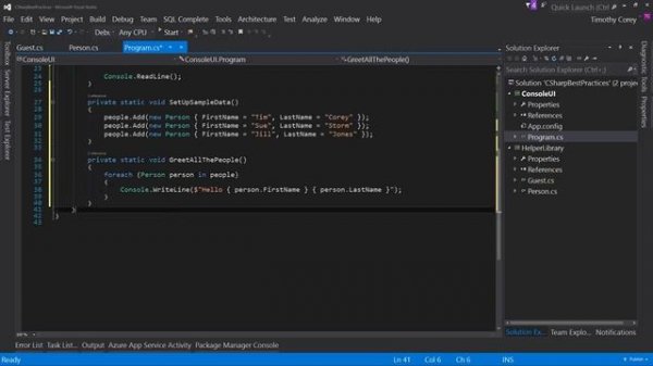 Top 10 C# Best Practices (plus bonuses)