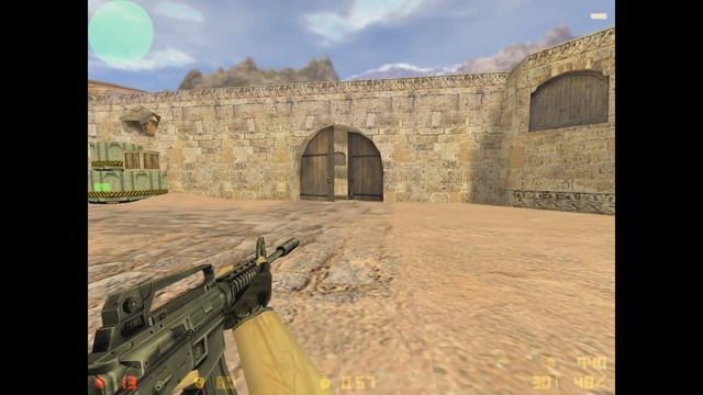 Про Игрок VS 5 ботов с встроенным аимом CS.GO 1.6 смотреть онлайн