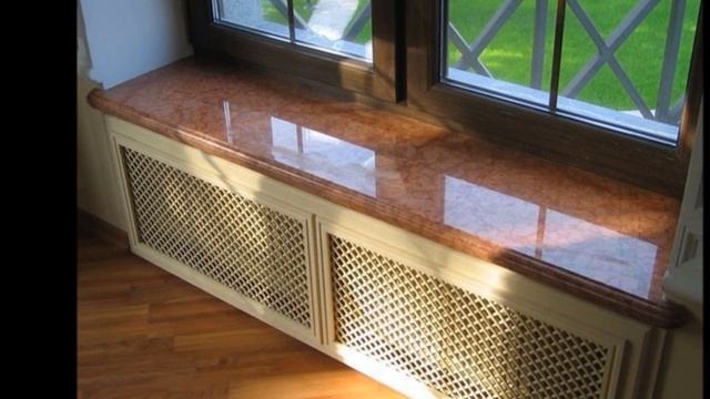 Изящество мрамора  Подоконники