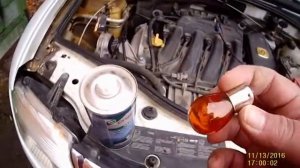 DUSTER Передние поворотники в белый