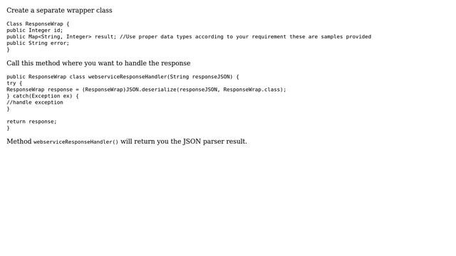 Salesforce: Way to parse JSON object with dynamic number of fields (2 Solutions!!) смотреть онлайн