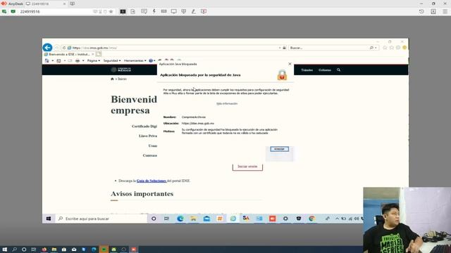 Aplicación bloqueada por la seguridad de java IDSE 2020 смотреть онлайн