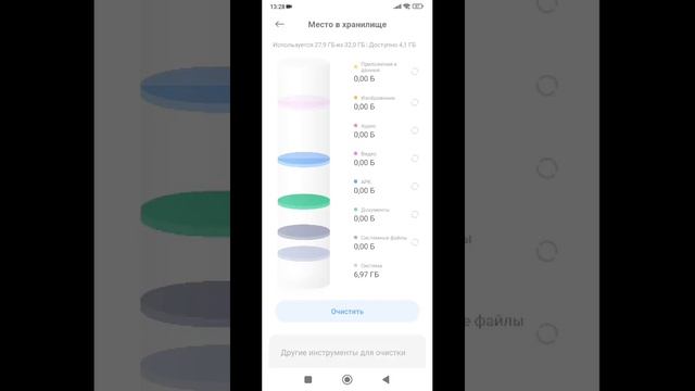 как отчистить память на телефоне