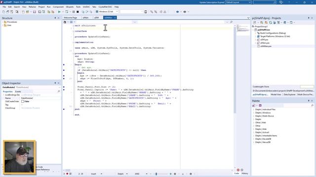 How to Create and Use a Unit in Delphi Programming смотреть онлайн