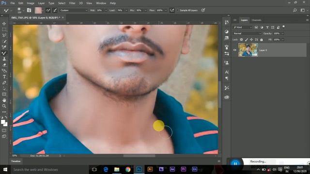 HOW TO RETOUCH PHOTO IN ADOBE PHOTOSHOP || 7 EASY STEP || MS GRAPHIC смотреть онлайн