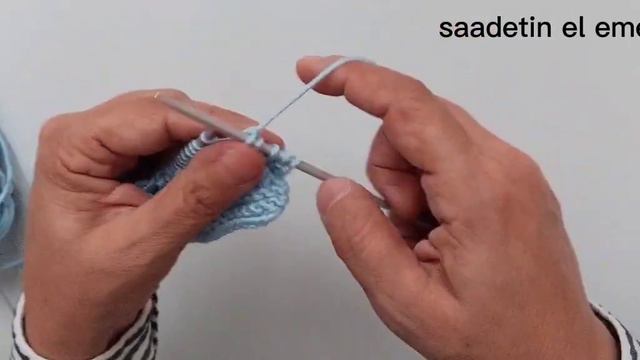 iki şişle örülen kolay örgü modeli anlatımı✔️burgulu örgüler✔️örgü modelleri✔️knitting crochet смотреть онлайн