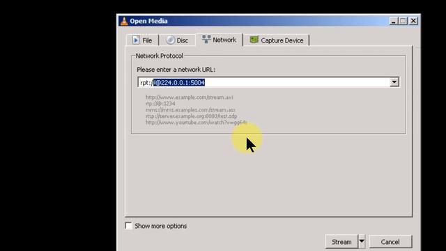 Streaming video over RTP with VLC Media Player смотреть онлайн