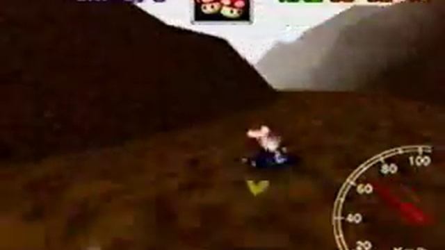 Mario Kart 64 Nintendo speed run Choco Mountain смотреть онлайн