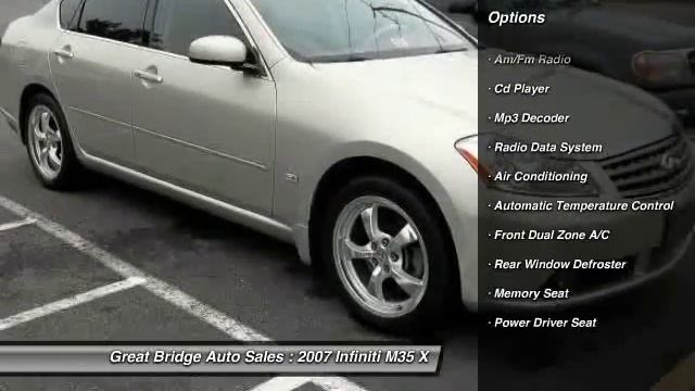 2007 Infiniti M35 X Chesapeake VA 23320 смотреть онлайн