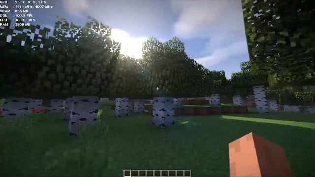 Minecraft Shaders: GTX 1060 6GB | I5 6400 | Benchmark (1080p60FPS) смотреть онлайн