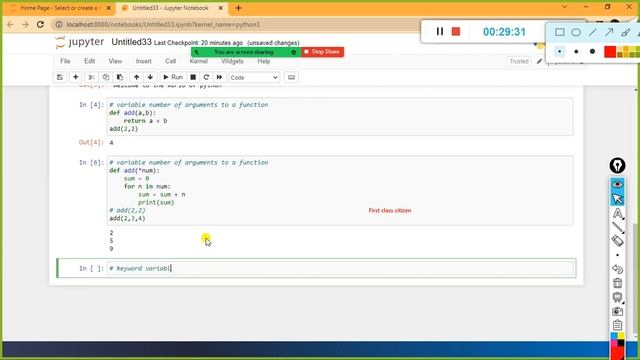 10 Lambda Function, Non key var argument, Keyword variable argument in Python смотреть онлайн