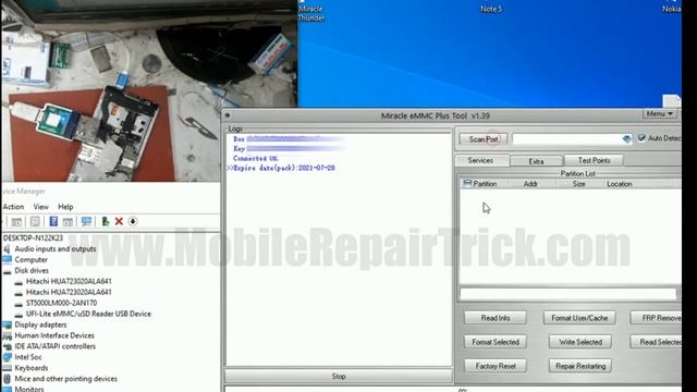 Miracle Emmc Plus with Ufi Lite Modified Isp Adapter 100% working | Modified Ufi Lite Isp Adapter смотреть онлайн