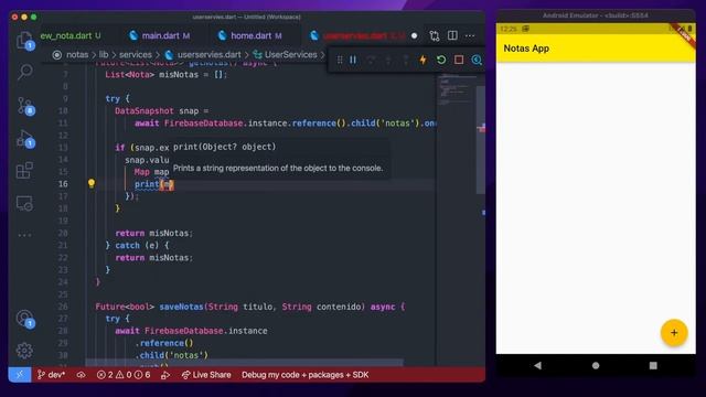 Leer datos de Firebase RealTime DataBase con Flutter & Firebase | Tutorial #5 смотреть онлайн