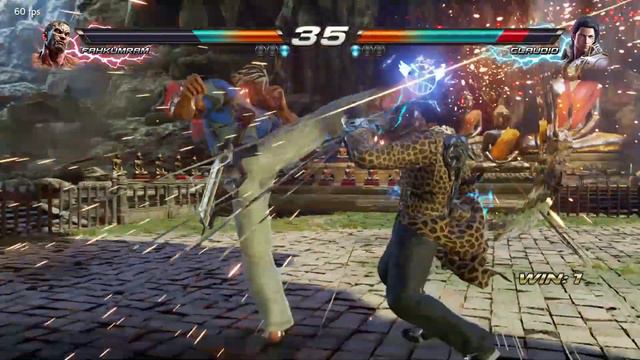 Claudio Vs Fahkumram Gameplay | Claudio Tekken 7 Combo | Tekken 7 Claudio Season 4 смотреть онлайн