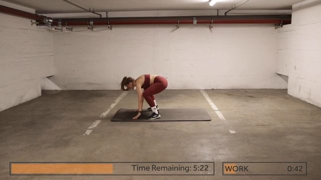 CALORIE BURN WORKOUT or FINISHER (no equipment) | burn 100 CALORIES in 10 minutes | #061 смотреть онлайн