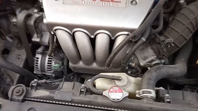 Привезли распилом Honda Accord CL9 Type-S в Новосибирск. Первый запуск, впечатления. смотреть онлайн