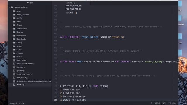 Exporting and Importing PostgreSQL Databases смотреть онлайн