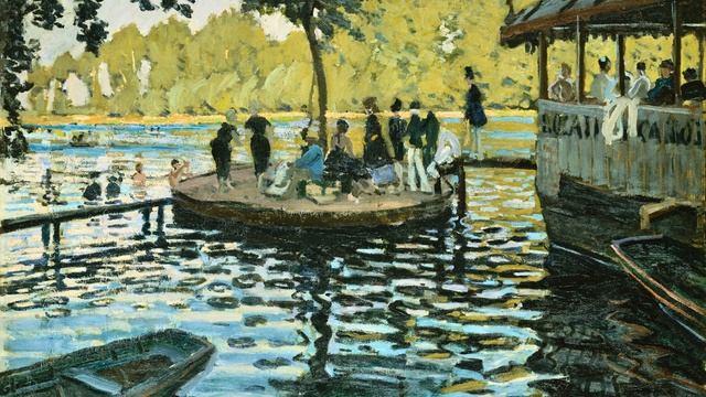 La Grenouillere by Claude Monet, 1869 | 4K Frame TV Art Screensaver смотреть онлайн