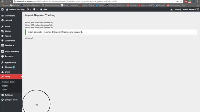 How to import Tracking Data CSV file in your WooCommerce Shipment Tracking Pro? смотреть онлайн