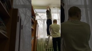 Как починить карниз за 1 МИНУТУ!!!!