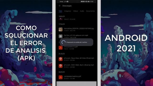 Como SOLUCIONAR el ERROR de ANALISIS en ANDROID (apk) 2021 смотреть онлайн