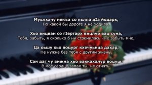 Лариса Садулаева Вицлур вац суна. Чеченский и русский текст.