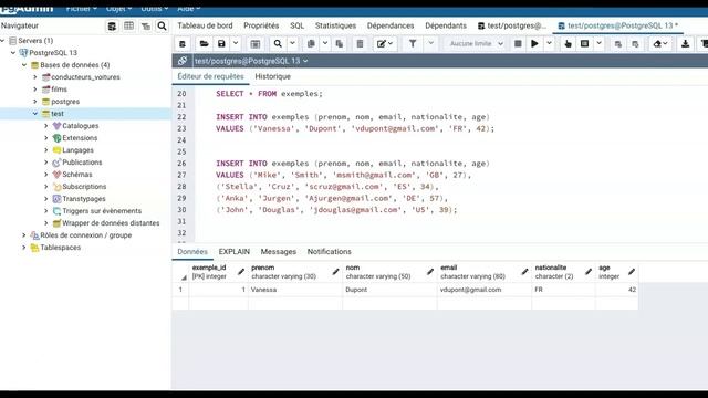 formation complet SQL PostgreSQL смотреть онлайн