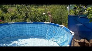 Вода в БАССЕЙНЕ всегда будет чистой! Как ухаживать за бассейном? Бассейн Intex 3×66/76