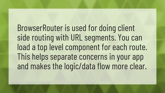 What does browser router do? смотреть онлайн