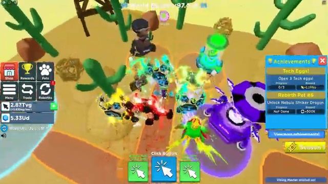 19 NEW SECRET MYTHIC PET WILD WEST UPDATE CODES In CLICKER SIMULATOR! Roblox Clicker Simulator Code смотреть онлайн