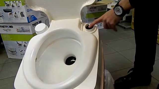 Биотуалет Thetford Porta Potti Qube 365 Белый смотреть онлайн